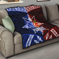 Personalised Tupou College And Kolisi Tonga Atele Quilt Tongan Ngatu Pattern LT14 - Polynesian Pride