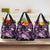 Personalised Aloha Hawaii Kauai Island Grocery Bag Garden Isle Map Sea Turtle Plumeria