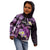 Personalised Aloha Hawaii Kauai Island Kid Hoodie Garden Isle Map Sea Turtle Plumeria