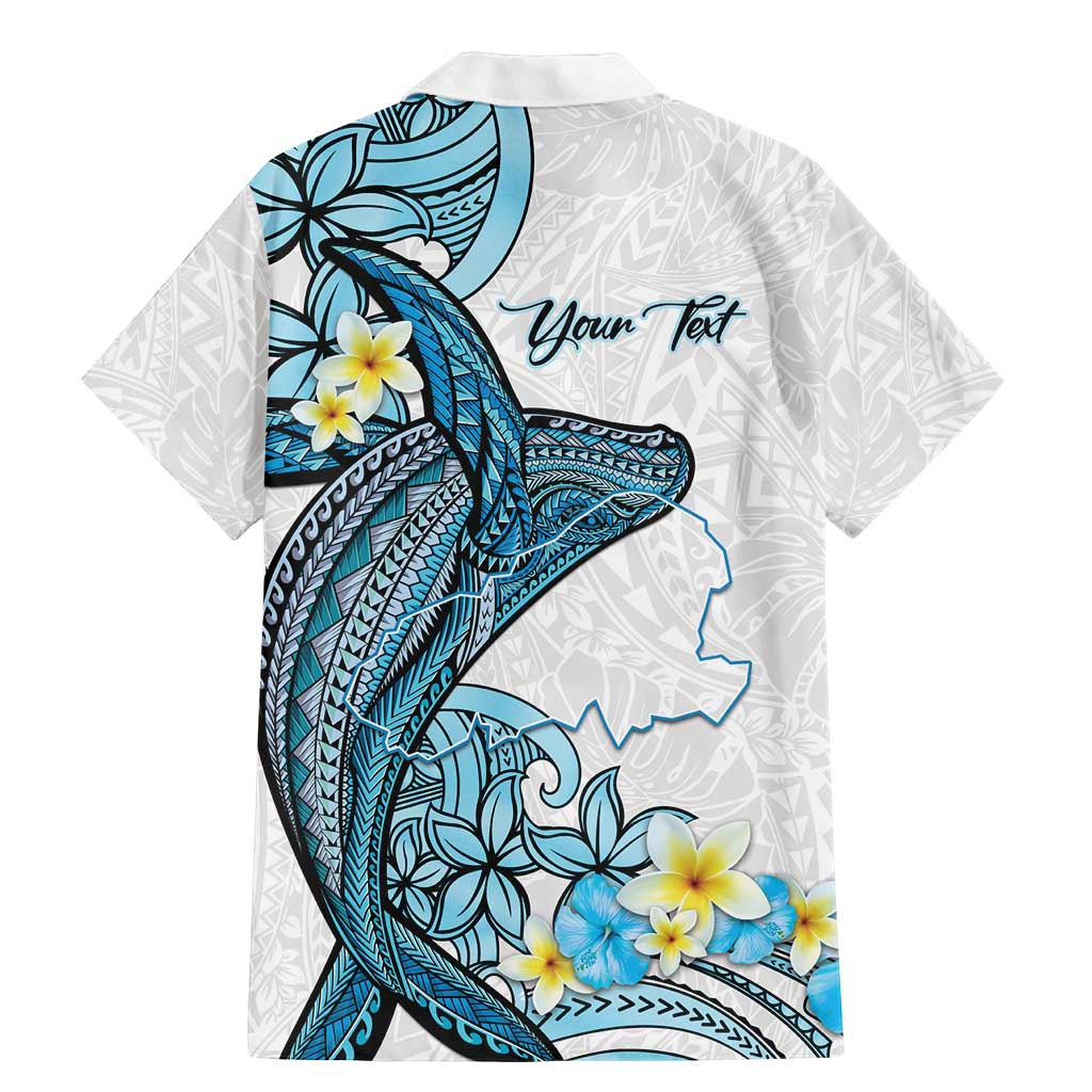 Personalised Aloha Hawaii Kahoolawe Island Family Matching Mermaid Dress and Hawaiian Shirt Target Isle Map With Humpback Whale LT14 - Polynesian Pride