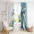 Personalised Aloha Hawaii Kahoolawe Island Window Curtain Target Isle Map With Humpback Whale