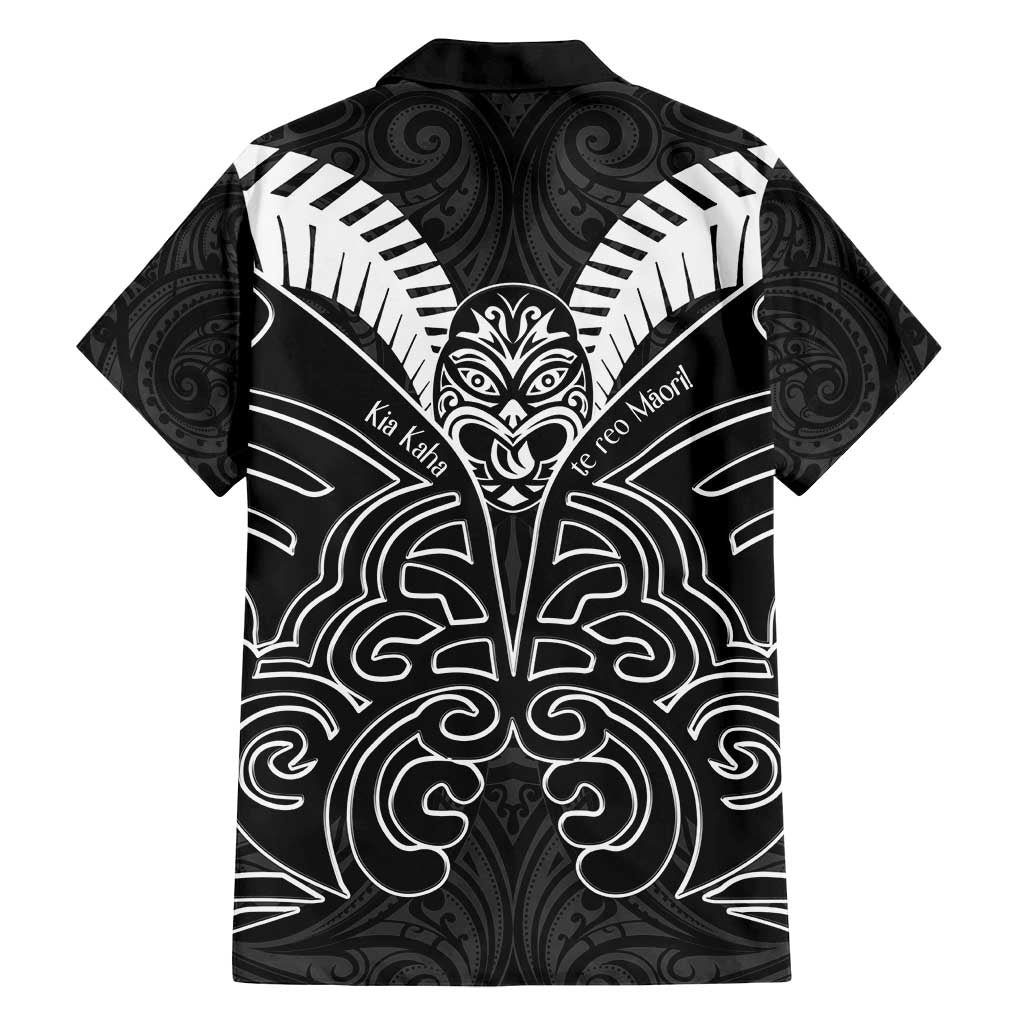 Kia Kaha Te Reo Maori Family Matching Off Shoulder Maxi Dress and Hawaiian Shirt Aotearoa Hei Tiki With Hongi LT14 - Polynesian Pride