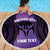Personalised New Zealand Suffrage Day Beach Blanket Maori Tattoo Galaxy Vibe - Polynesian Pride