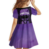 Personalised New Zealand Suffrage Day Family Matching Tank Maxi Dress and Hawaiian Shirt Maori Tattoo Galaxy Vibe LT14 - Polynesian Pride