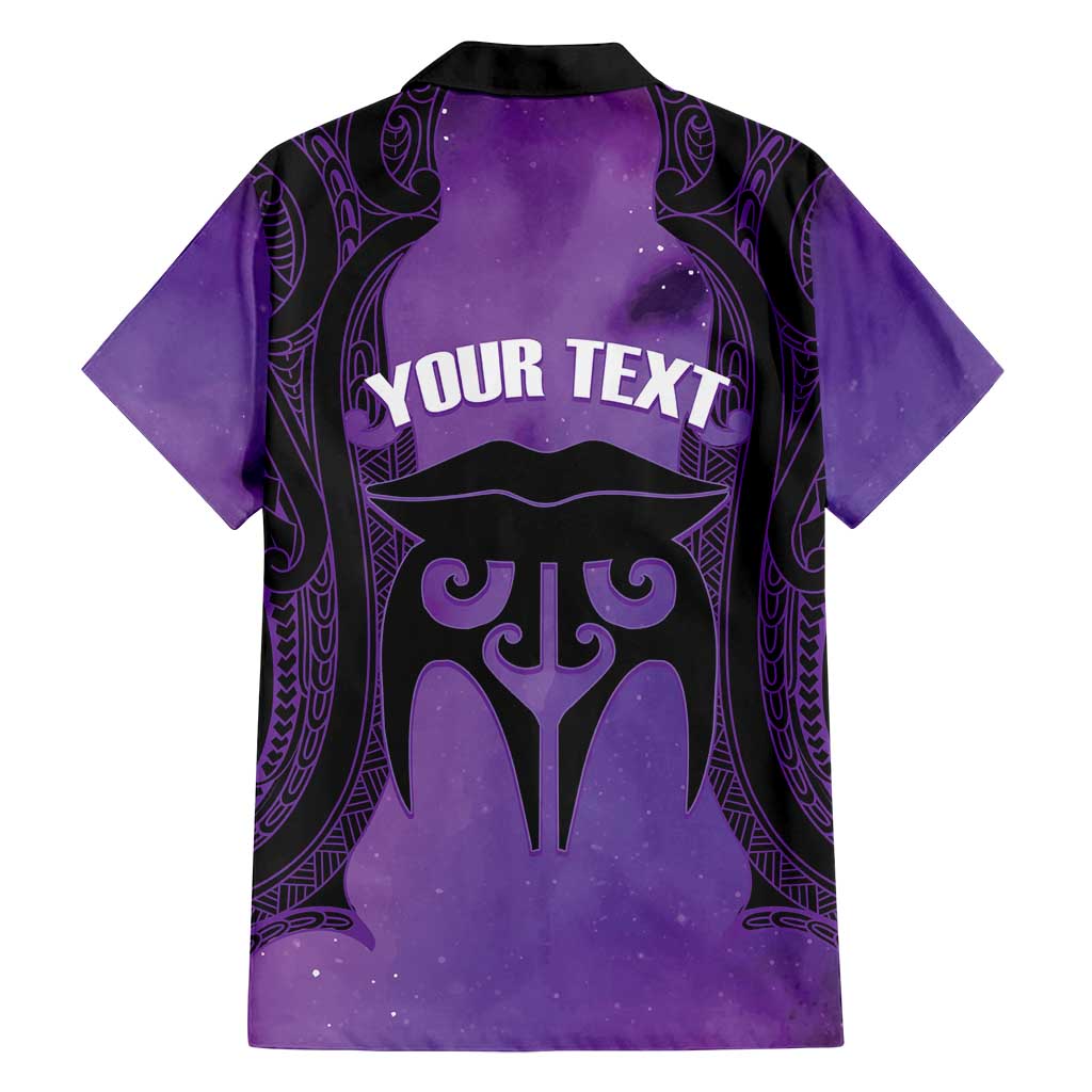Personalised New Zealand Suffrage Day Family Matching Tank Maxi Dress and Hawaiian Shirt Maori Tattoo Galaxy Vibe LT14 - Polynesian Pride