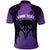 Personalised New Zealand Suffrage Day Polo Shirt Maori Tattoo Galaxy Vibe - Polynesian Pride