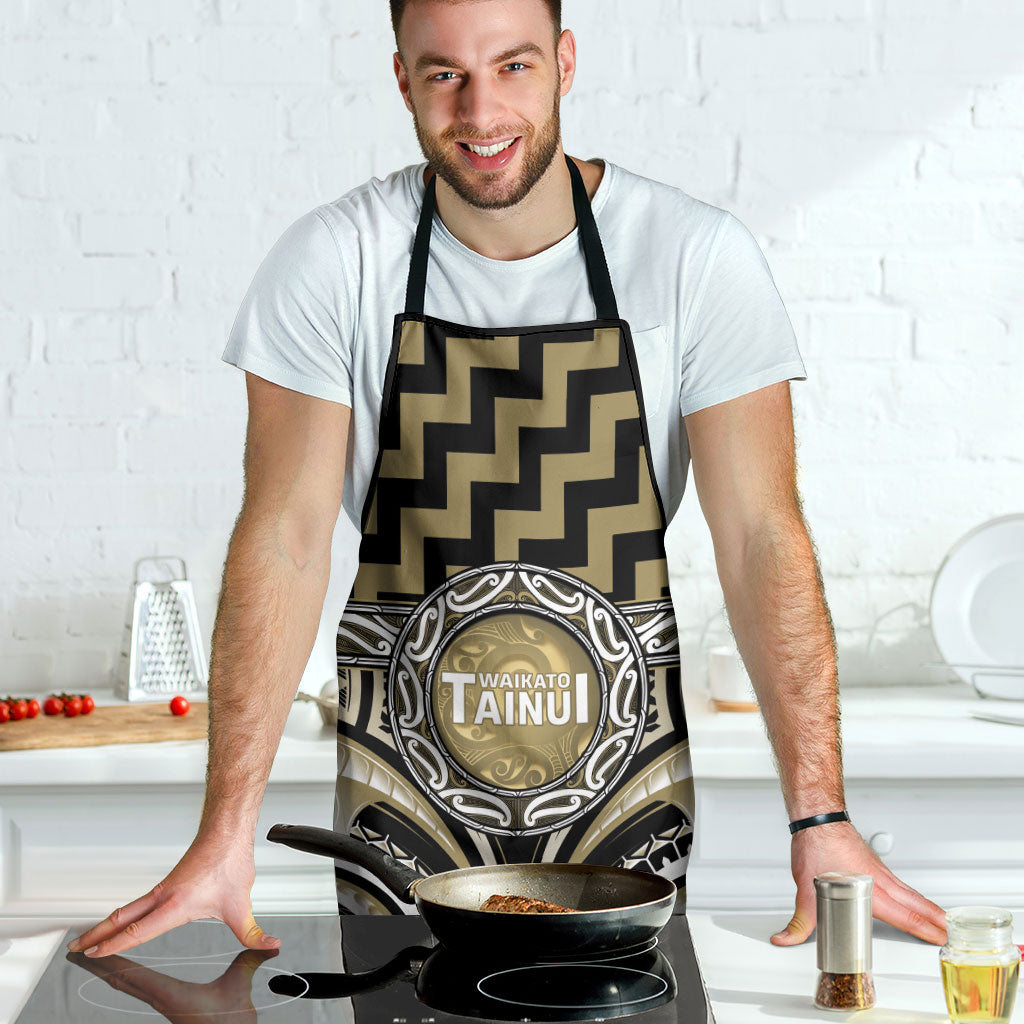 Aotearoa Waikato Tainui Apron Maori Iwi Poutama Puhoro Tattoo LT14 - Polynesian Pride
