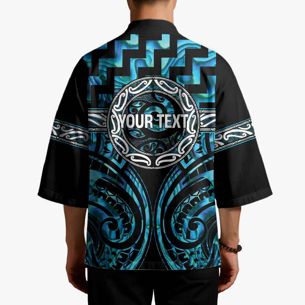 Aotearoa Ngati Kahungunu Personalised Kimono Maori Iwi Poutama Puhoro Tattoo LT14 - Polynesian Pride