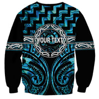 Aotearoa Ngati Kahungunu Personalised Sweatshirt Maori Iwi Poutama Puhoro Tattoo LT14 - Polynesian Pride