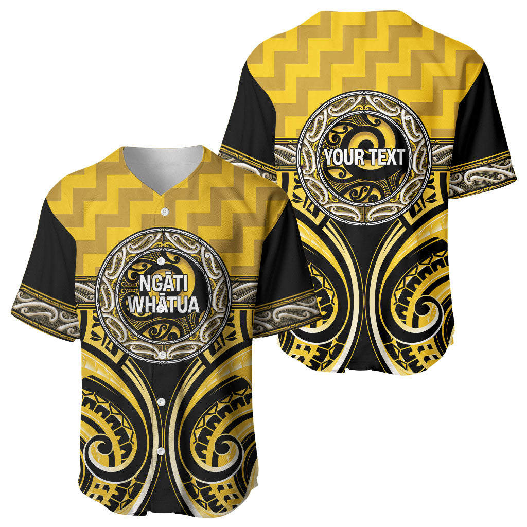 Aotearoa Ngati Whatua Personalised Baseball Jersey Maori Iwi Poutama Puhoro Tattoo LT14 - Polynesian Pride