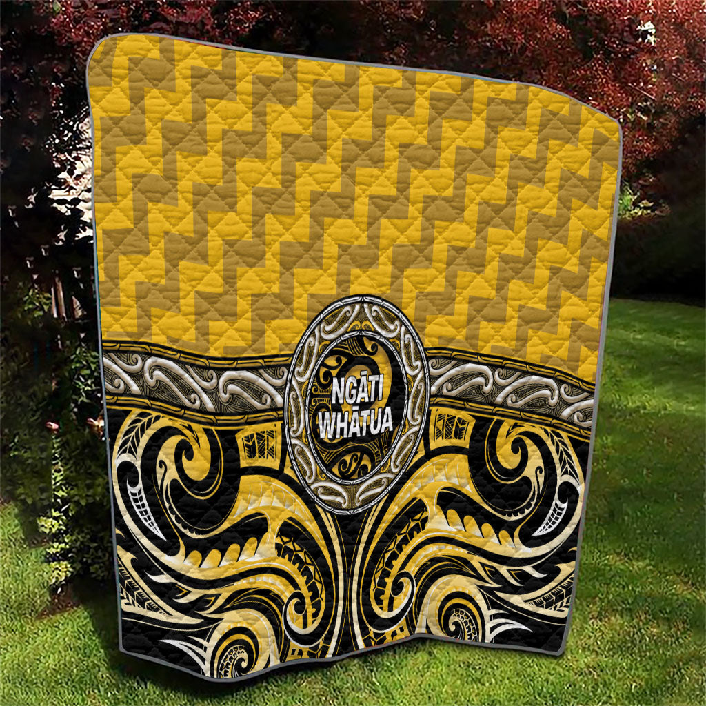 Aotearoa Ngati Whatua Quilt Maori Iwi Poutama Puhoro Tattoo LT14 - Polynesian Pride