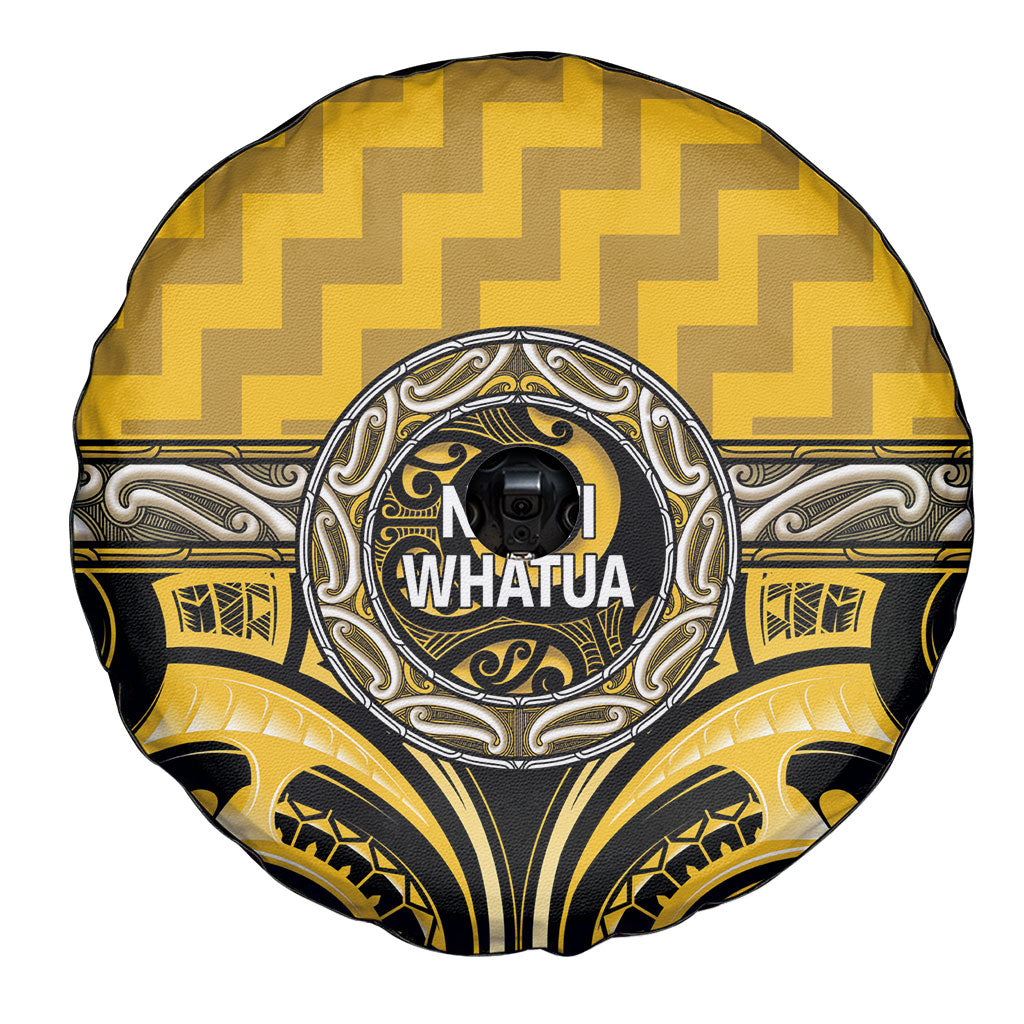 Aotearoa Ngati Whatua Spare Tire Cover Maori Iwi Poutama Puhoro Tattoo LT14 - Polynesian Pride