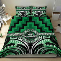 Aotearoa Ngati Maniapoto Bedding Set Maori Iwi Poutama Puhoro Tattoo LT14 - Polynesian Pride