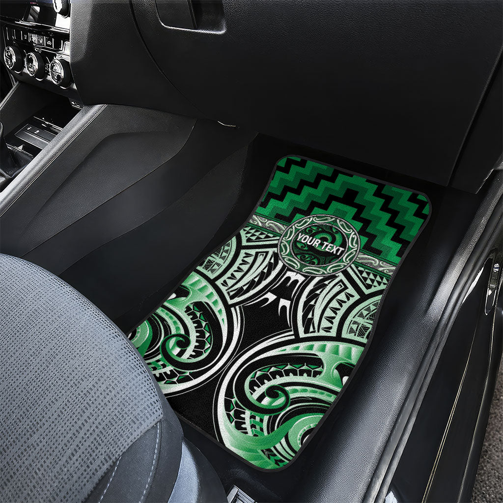 Aotearoa Ngati Maniapoto Personalised Car Mats Maori Iwi Poutama Puhoro Tattoo LT14 - Polynesian Pride