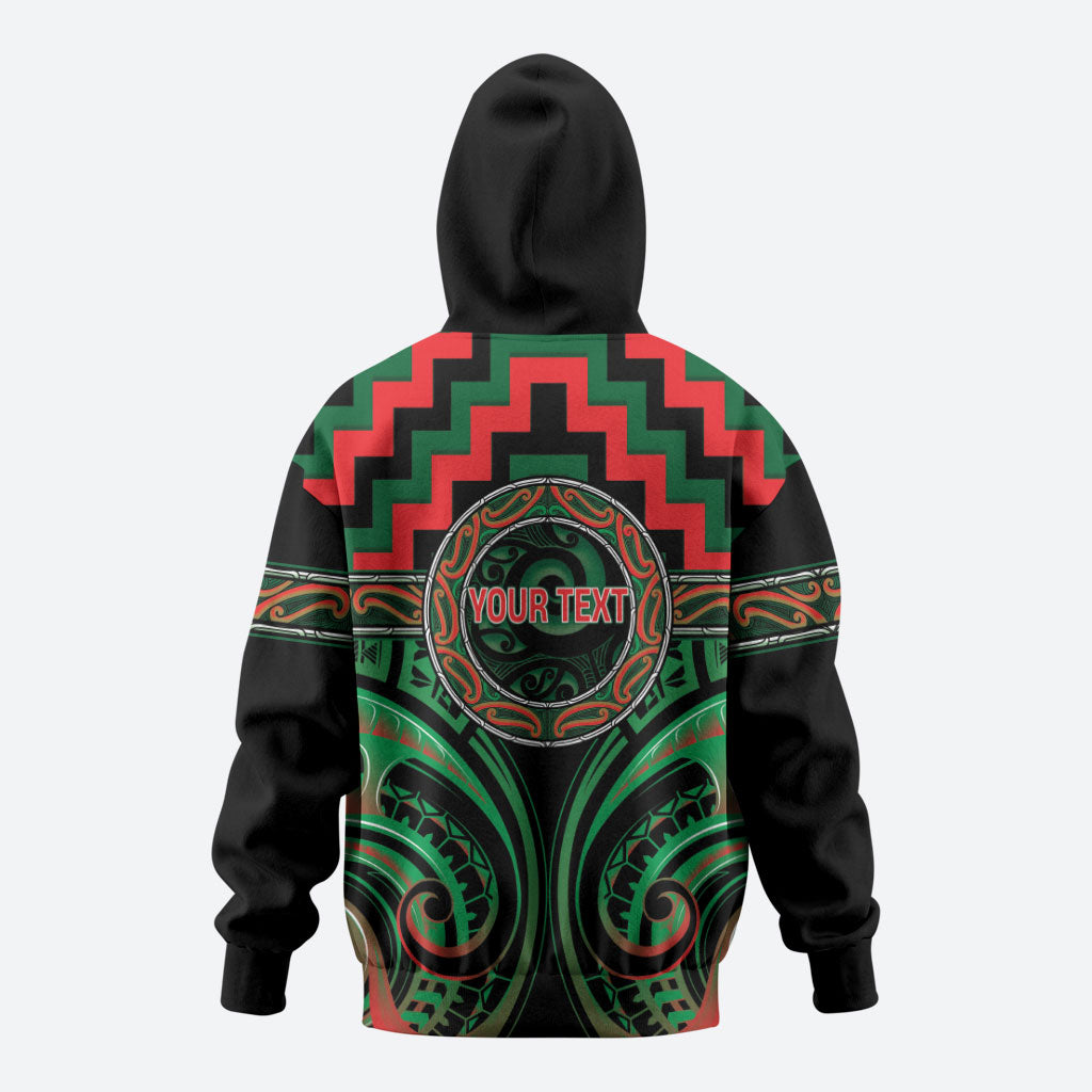 Aotearoa Ngai Tuhoe Personalised Hoodie Maori Iwi Poutama Puhoro Tattoo LT14 - Polynesian Pride