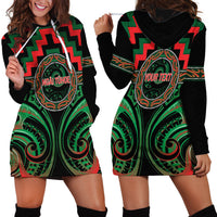 Aotearoa Ngai Tuhoe Personalised Hoodie Dress Maori Iwi Poutama Puhoro Tattoo LT14 - Polynesian Pride