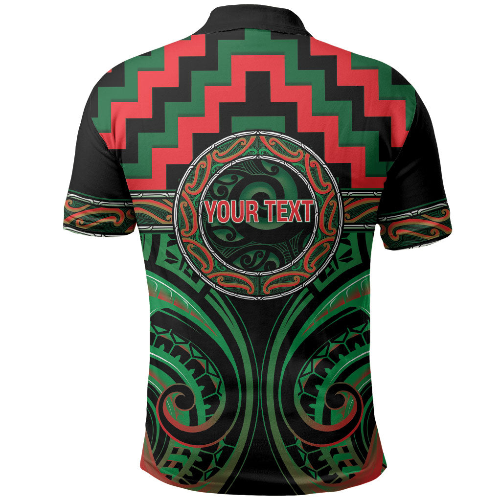 Aotearoa Ngai Tuhoe Personalised Polo Shirt Maori Iwi Poutama Puhoro Tattoo LT14 - Polynesian Pride