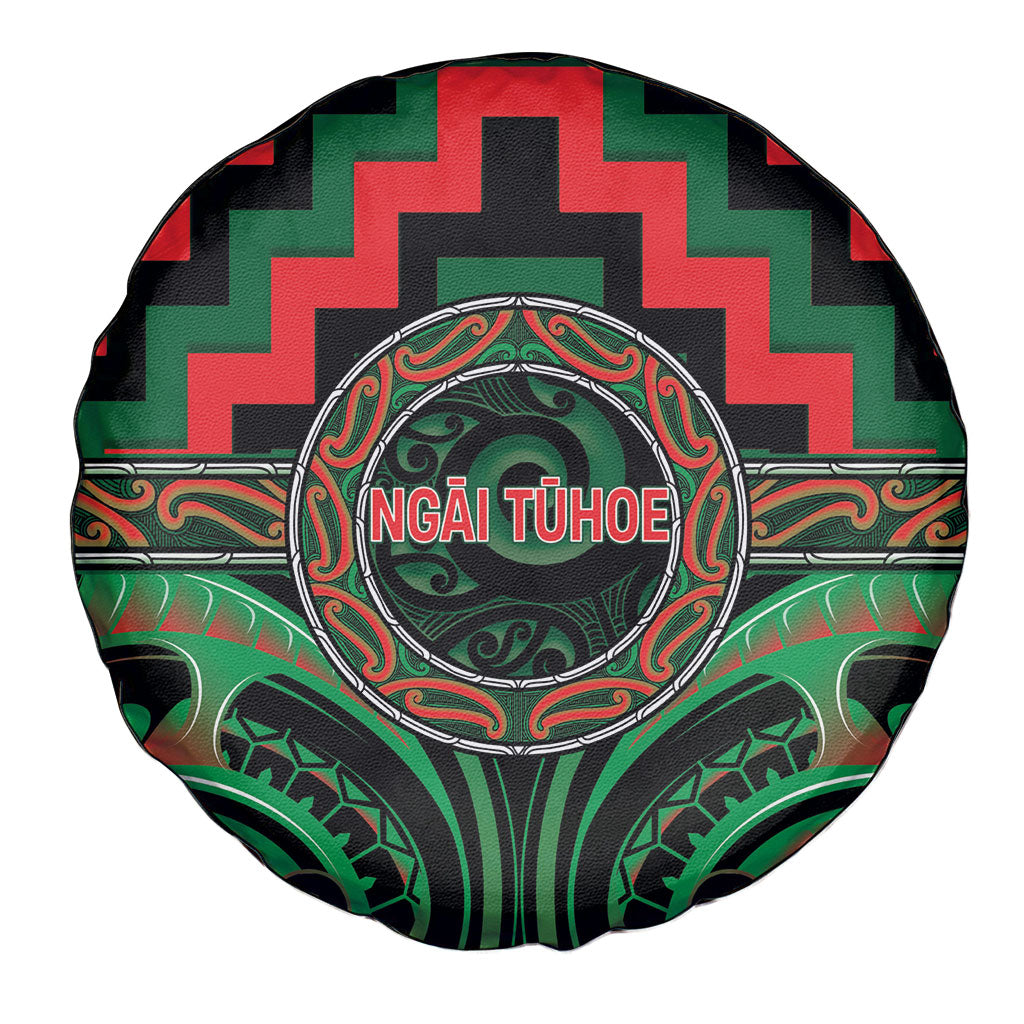 Aotearoa Ngai Tuhoe Spare Tire Cover Maori Iwi Poutama Puhoro Tattoo LT14 - Polynesian Pride