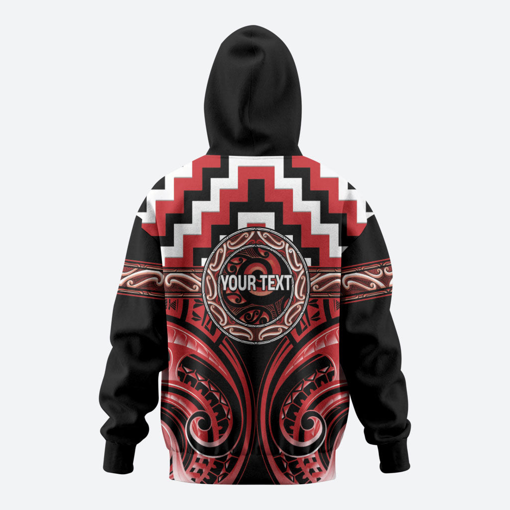 Aotearoa Te Arawa Personalised Hoodie Maori Iwi Poutama Puhoro Tattoo LT14 - Polynesian Pride