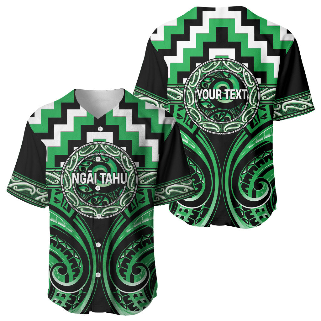 Aotearoa Ngai Tahu Personalised Baseball Jersey Maori Iwi Poutama Puhoro Tattoo LT14 - Polynesian Pride