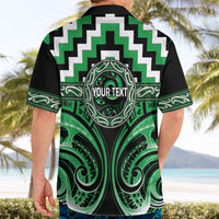Aotearoa Ngai Tahu Personalised Hawaiian Shirt Maori Iwi Poutama Puhoro Tattoo LT14 - Polynesian Pride