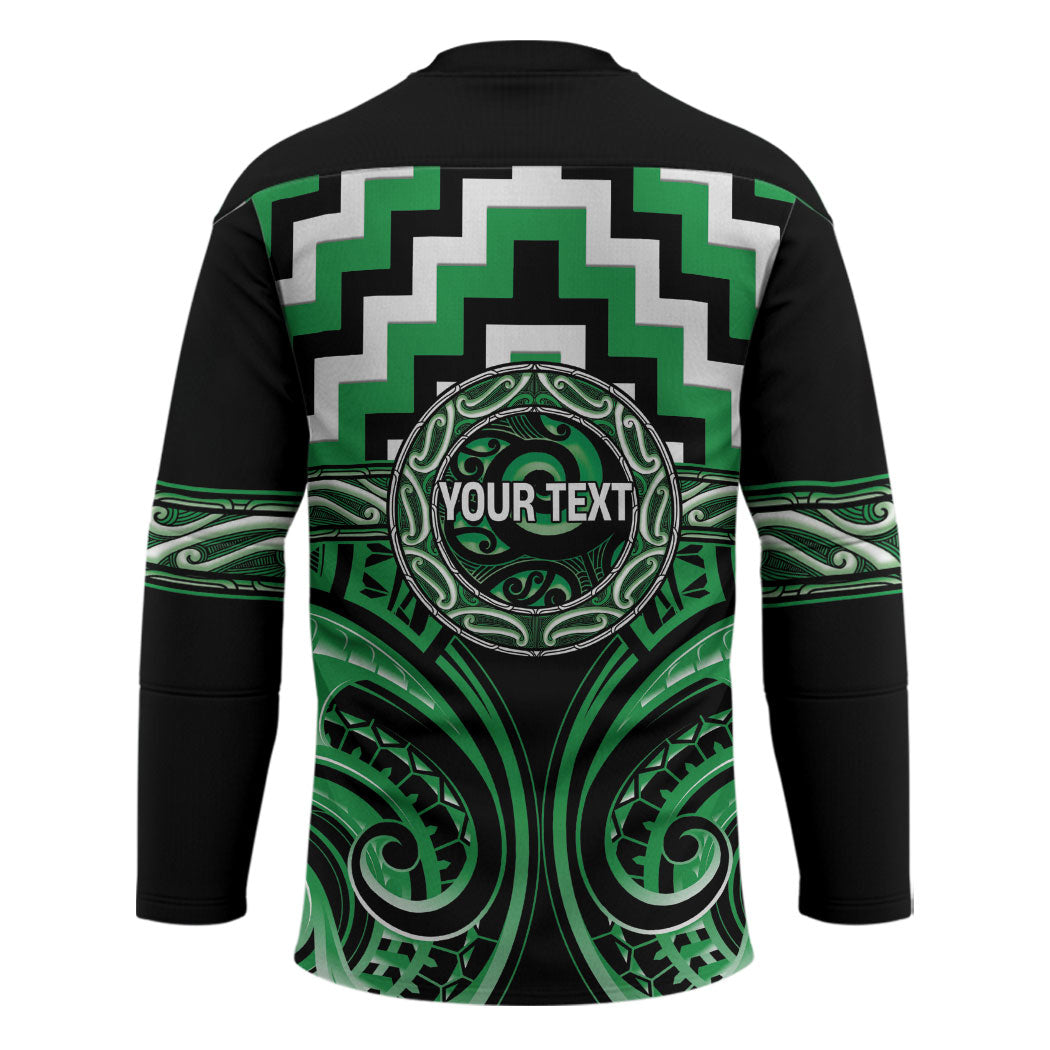 Aotearoa Ngai Tahu Personalised Hockey Jersey Maori Iwi Poutama Puhoro Tattoo LT14 - Polynesian Pride
