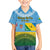 Personalised Malampa Fiji Day Family Matching Summer Maxi Dress and Hawaiian Shirt 10 October Fijian Tapa Flag Style