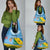 Personalised Malampa Fiji Day Grocery Bag 10 October Fijian Tapa Flag Style