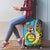 Vanuatu Malampa Fiji Day Luggage Cover Happy 10 October With Maps Tropical Flowers