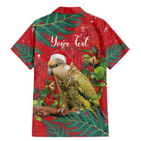 Personalised New Zealand Kakapo Christmas Family Matching Mermaid Dress and Hawaiian Shirt Meri Kirihimete Silver Fern Mix Pohutukawa LT14 - Polynesian Pride