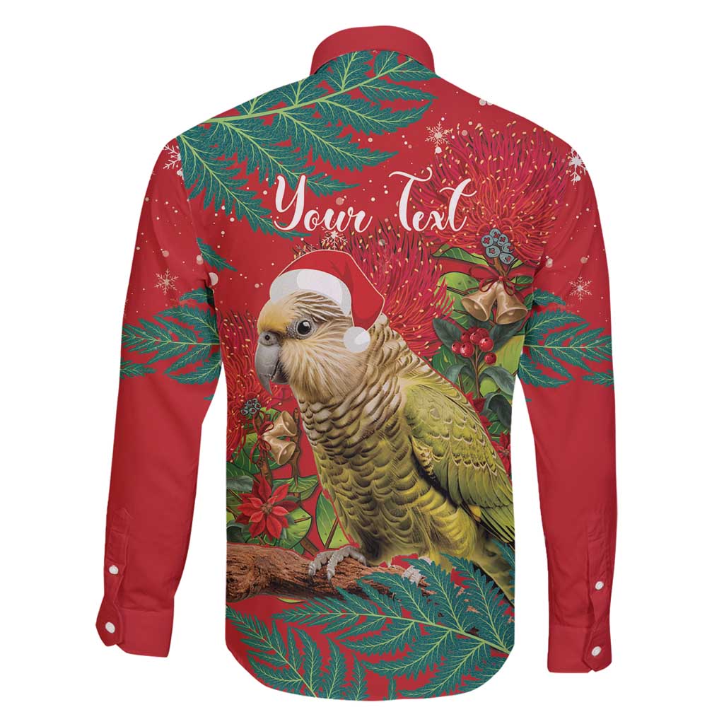 Personalised New Zealand Kakapo Christmas Family Matching Summer Maxi Dress and Hawaiian Shirt Meri Kirihimete Silver Fern Mix Pohutukawa LT14 - Polynesian Pride