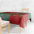 Personalised New Zealand Kakapo Christmas Tablecloth Meri Kirihimete Silver Fern Mix Pohutukawa