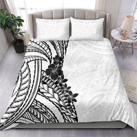 Black White Polynesia Tropical Flowers Bedding Set LT14 - Polynesian Pride