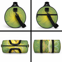 Hawaii Palila Mamane Duffle Bag Hawaiian Honeycreeper With Native Flower LT14 - Polynesian Pride