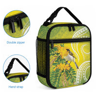 Hawaii Palila Mamane Lunch Bag Hawaiian Honeycreeper With Native Flower LT14 - Polynesian Pride