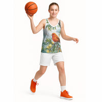 Aloha Hawaii Akepa Koa Tree Watercolor Basketball Jersey LT14 - Polynesian Pride