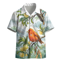 Aloha Hawaii Akepa Koa Tree Watercolor Kid Hawaiian Shirt LT14 - Polynesian Pride