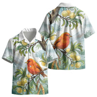 Aloha Hawaii Akepa Koa Tree Watercolor Kid Hawaiian Shirt LT14 - Polynesian Pride
