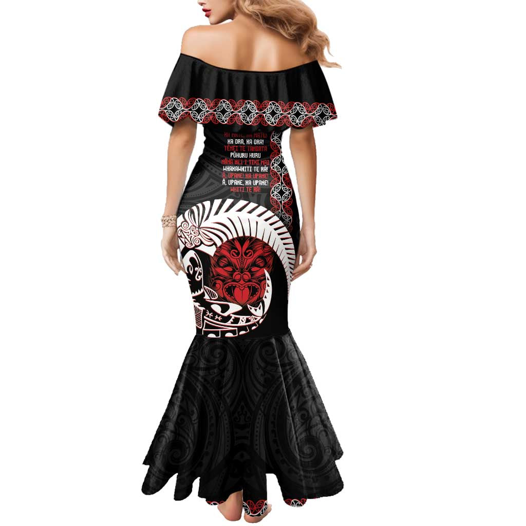 Aotearoa Toitu Te Tiriti Family Matching Mermaid Dress and Hawaiian Shirt Honour The Treaty Maori Haka LT14 - Polynesian Pride