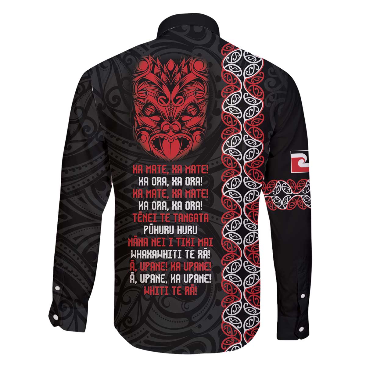 Aotearoa Toitu Te Tiriti Family Matching Off The Shoulder Long Sleeve Dress and Hawaiian Shirt Honour The Treaty Maori Haka LT14 - Polynesian Pride