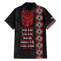 Aotearoa Toitu Te Tiriti Family Matching Off Shoulder Maxi Dress and Hawaiian Shirt Honour The Treaty Maori Haka LT14 - Polynesian Pride