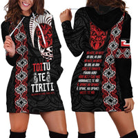 Aotearoa Toitu Te Tiriti Hoodie Dress Honour The Treaty Maori Haka LT14 - Polynesian Pride