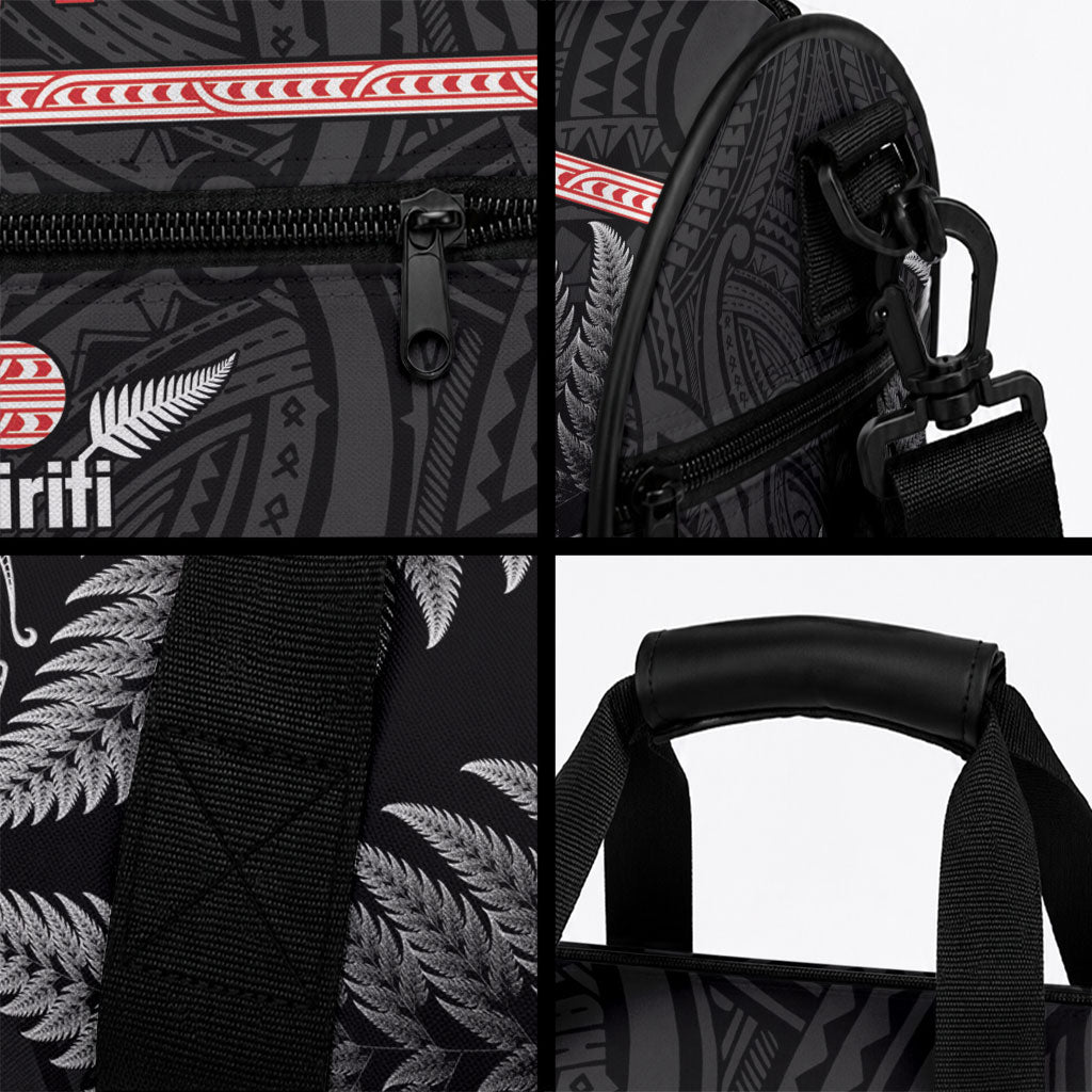 Aotearoa Toitu Te Tiriti Duffle Bag Stand Together Stand Stronger NZ Tiki LT14 - Polynesian Pride