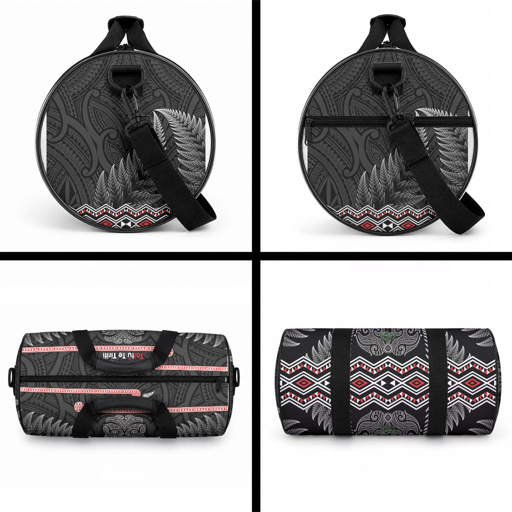 Aotearoa Toitu Te Tiriti Duffle Bag Stand Together Stand Stronger NZ Tiki LT14 - Polynesian Pride