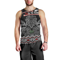 Aotearoa Toitu Te Tiriti Men Tank Top Stand Together! Stand Stronger! - NZ Tiki
