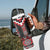 Red Taniko Aotearoa Tumbler With Handle Niho Taniwha Mix Poutama LT14