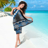 Blue Taniko Aotearoa Sarong Niho Taniwha Mix Poutama LT14