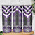 Purple Taniko Pattern Aotearoa Skinny Tumbler Niho Taniwha Mix Poutama LT14