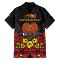 Papua New Guinea Independence Day Family Matching Long Sleeve Bodycon Dress and Hawaiian Shirt PNG Bird of Paradise 50th Anniversary LT14 - Polynesian Pride