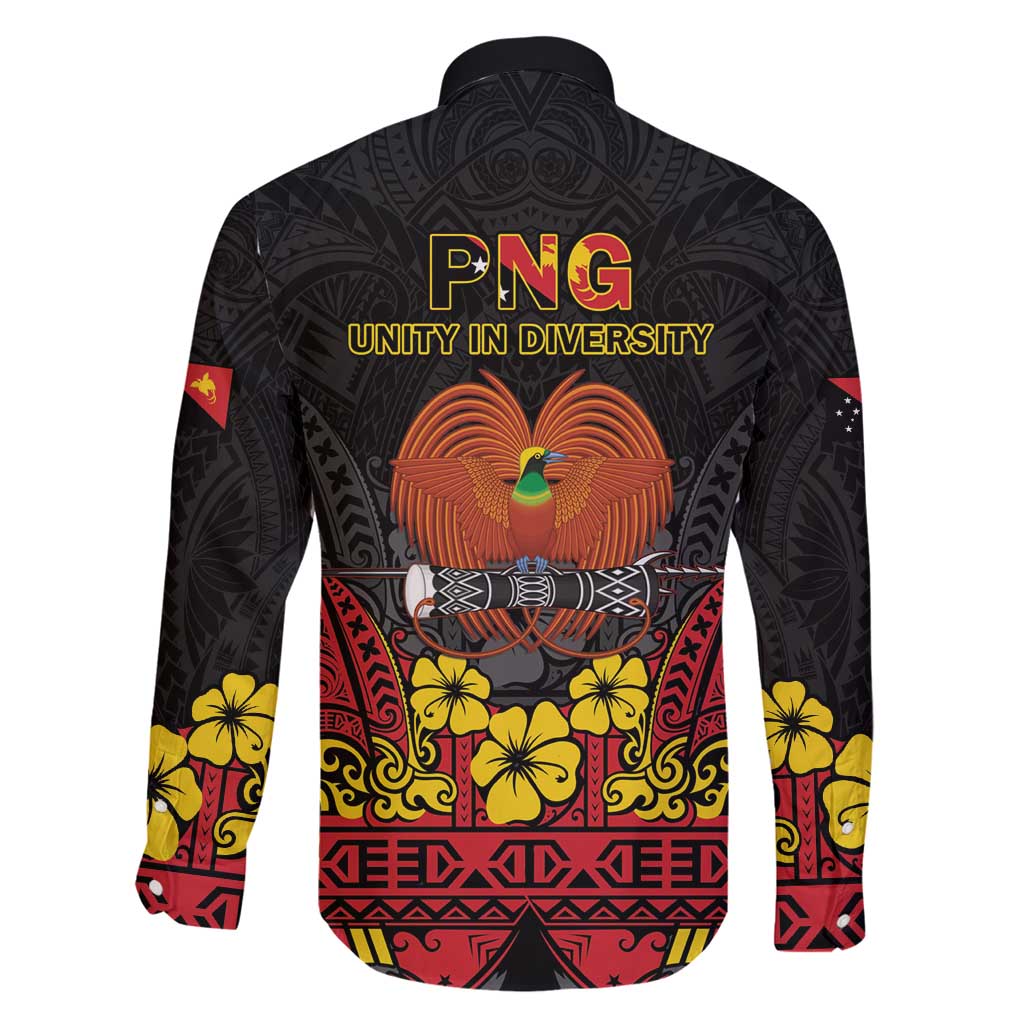 Papua New Guinea Independence Day Family Matching Mermaid Dress and Hawaiian Shirt PNG Bird of Paradise 50th Anniversary LT14 - Polynesian Pride